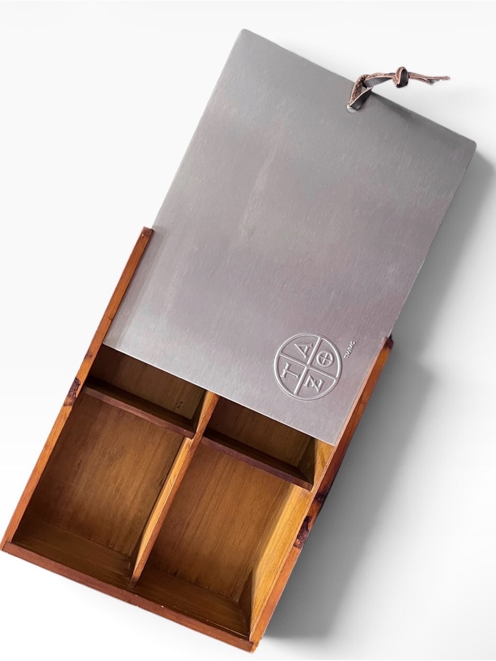 Tazo Wooden Tea Box
